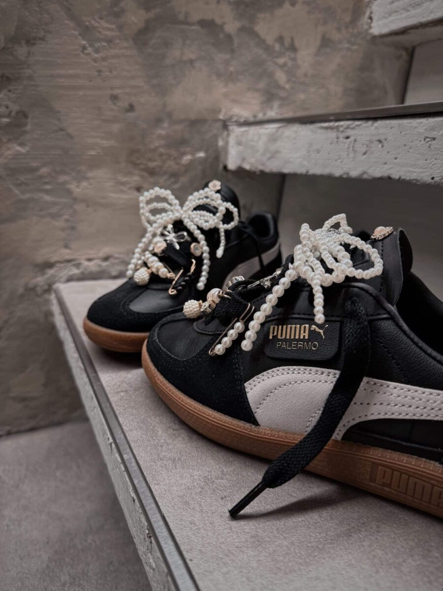 PUMA PALERMO Black Gray Gum CHARMS - immagine 4