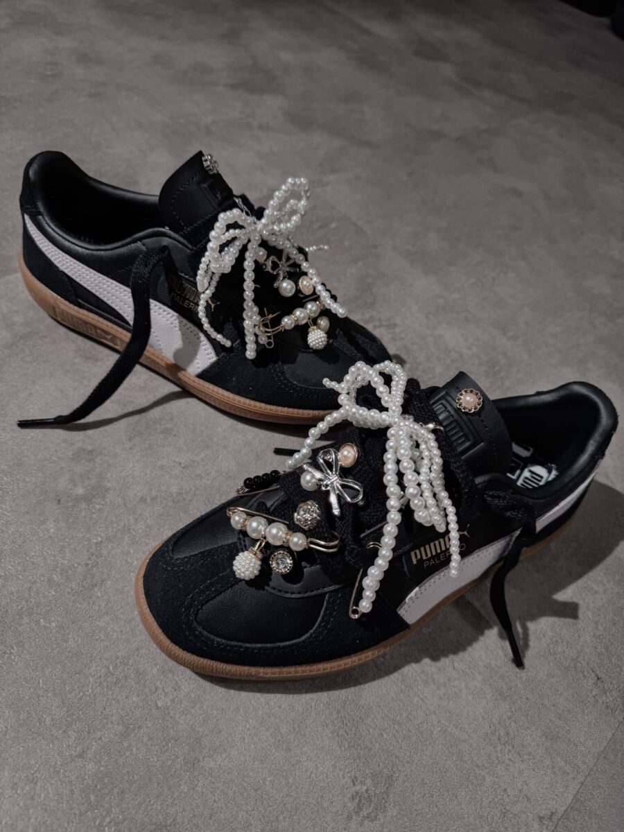 PUMA PALERMO Black Gray Gum CHARMS - immagine 1