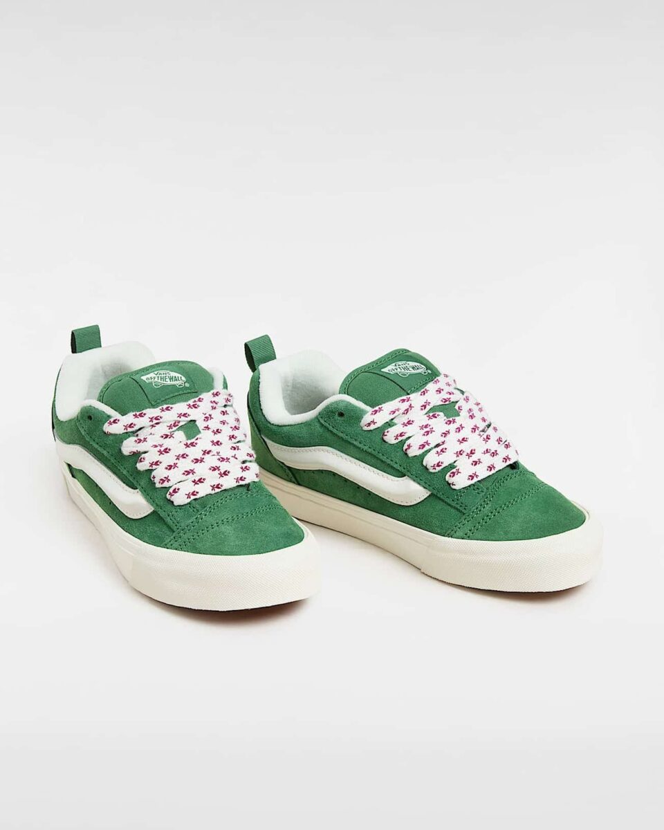 VANS KNU SKOOL Green Floral Laces - immagine 2
