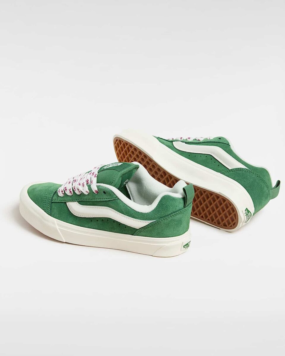 VANS KNU SKOOL Green Floral Laces - immagine 3