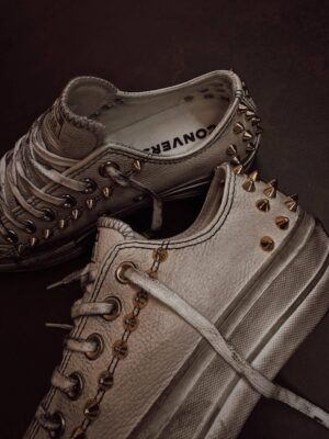 CONVERSE Platform Low Golden Spike - immagine 3