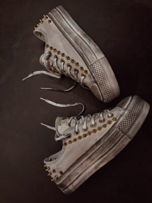 CONVERSE Platform Low Golden Spike - immagine 2