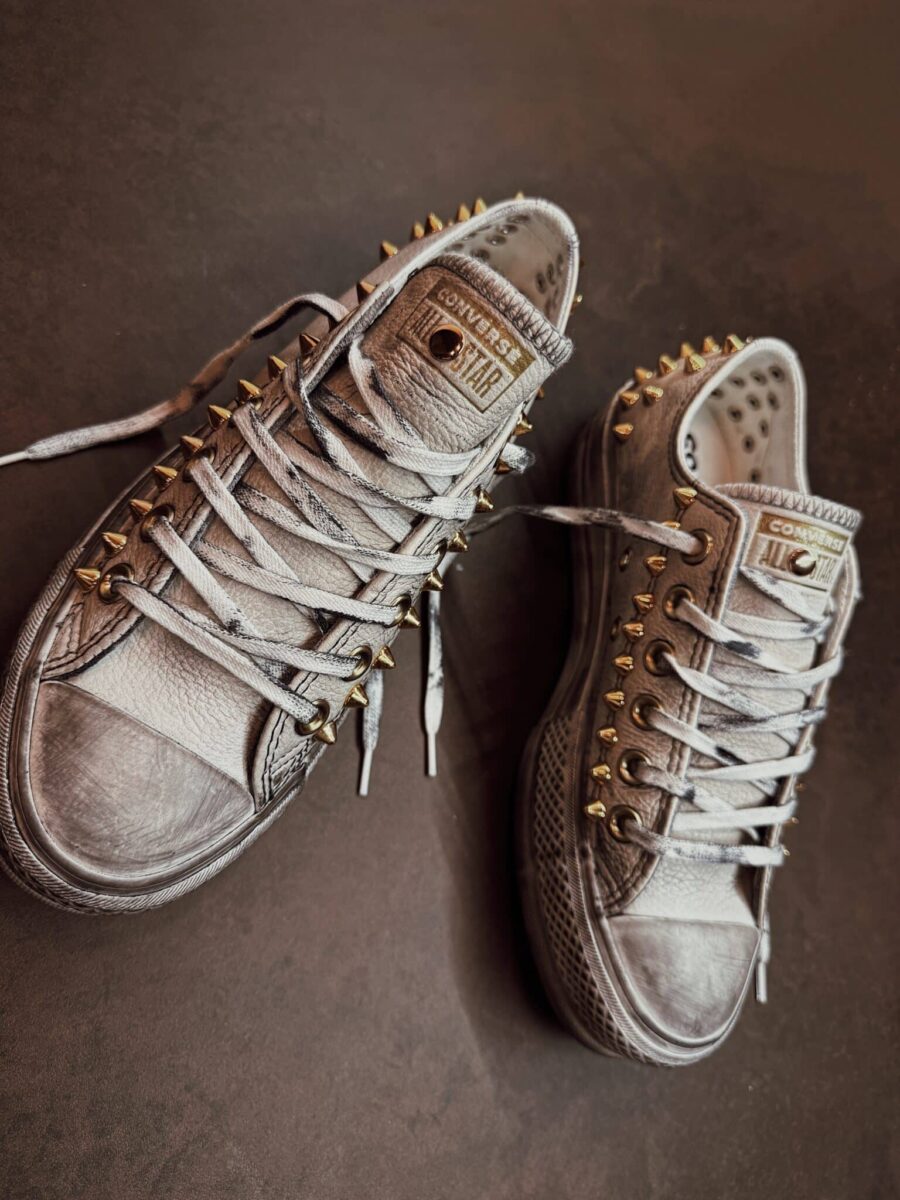 CONVERSE Platform Low Golden Spike - immagine 4