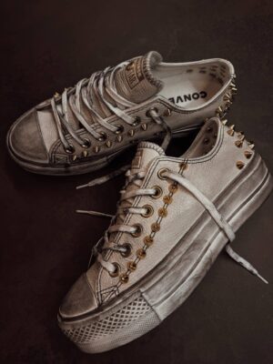 CONVERSE Platform Low Golden Spike