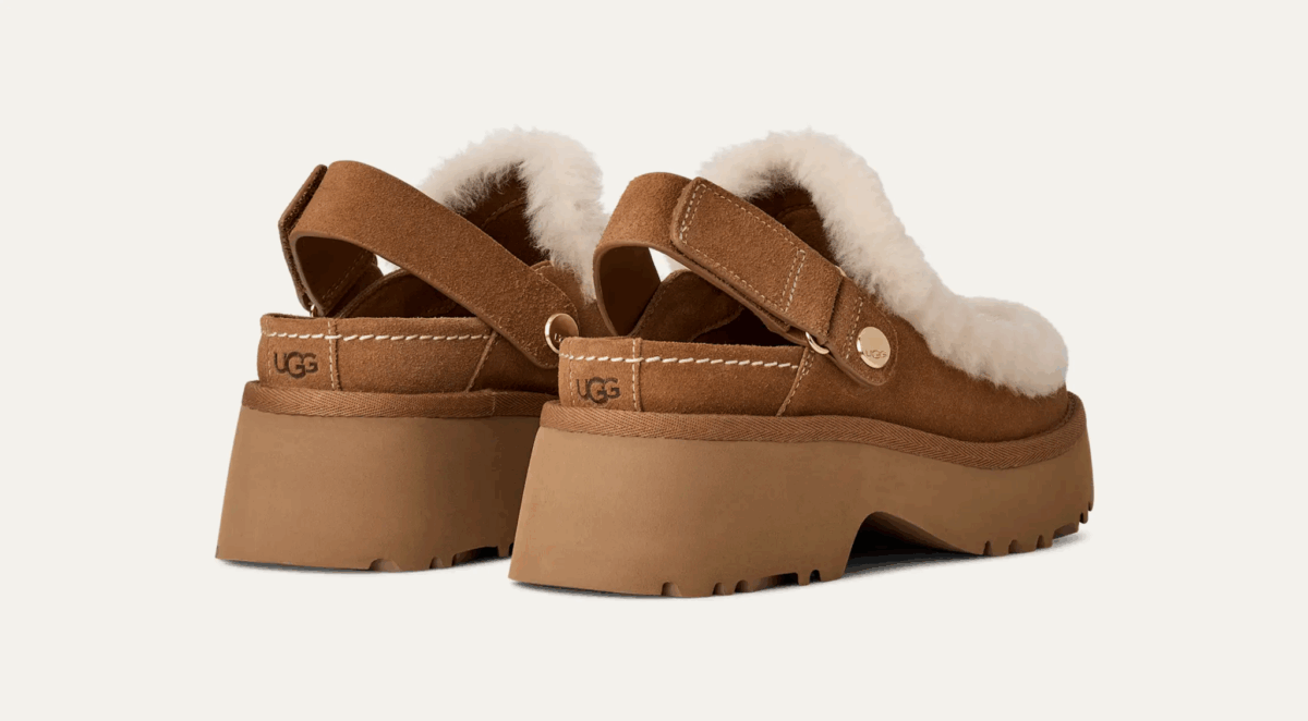UGG SABOT ESMEE Chestnut - immagine 5