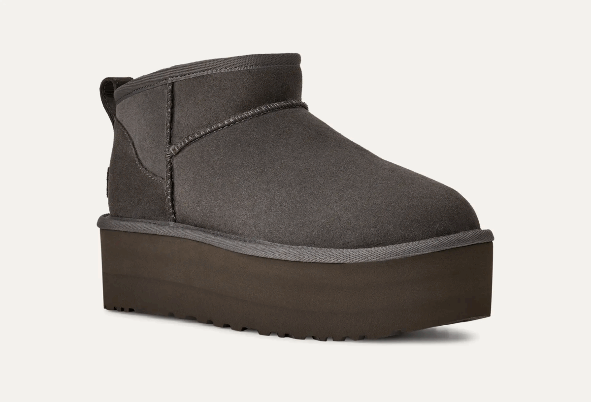 UGG ULTRA MINI PLATFORM Charcoal - immagine 2