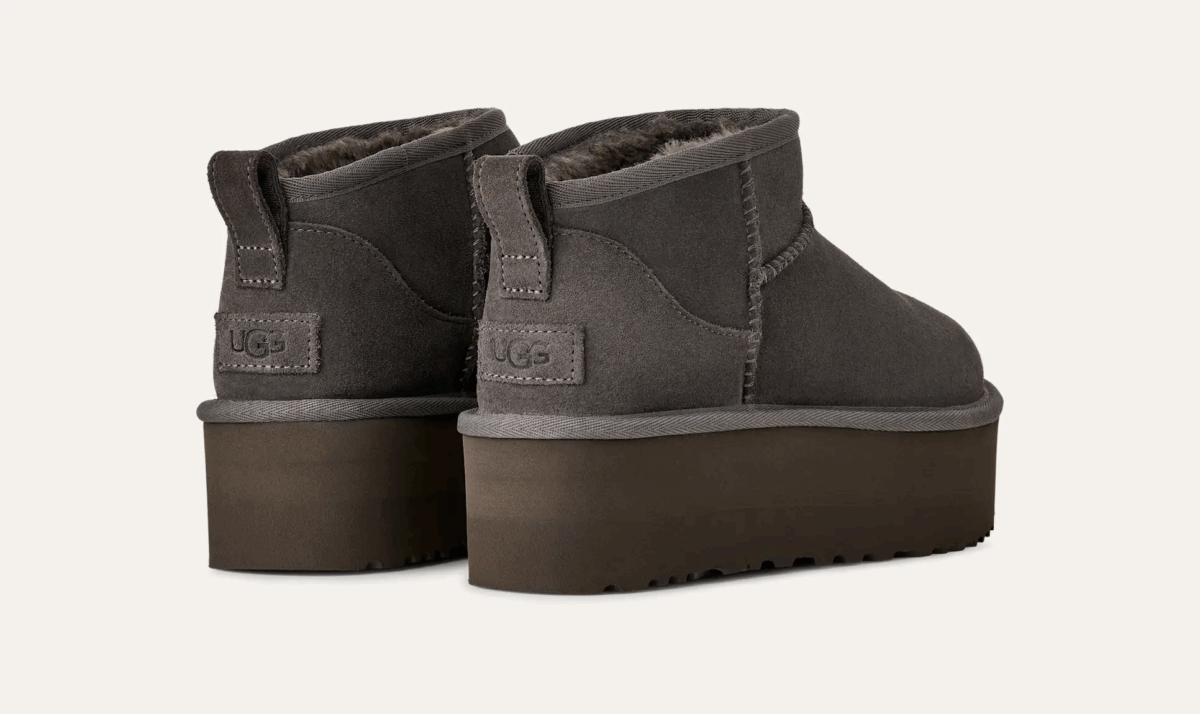 UGG ULTRA MINI PLATFORM Charcoal - immagine 4