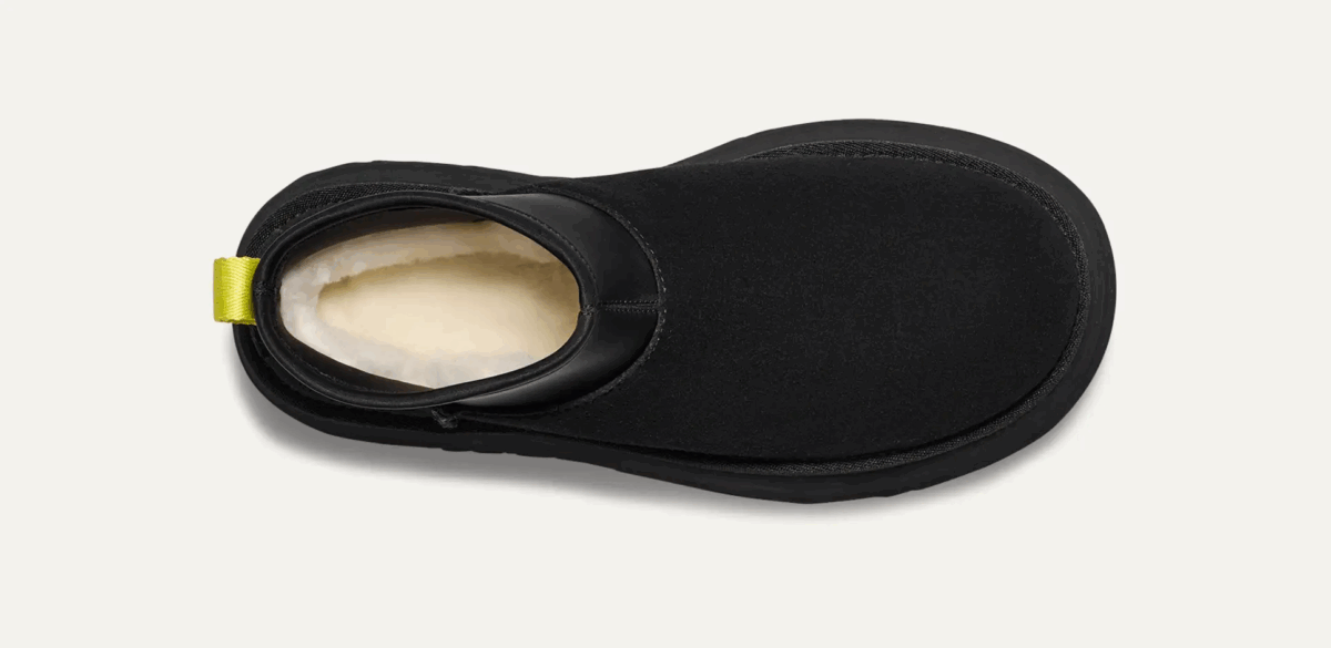 UGG CLASSIC MINI DIPPER Black - immagine 5