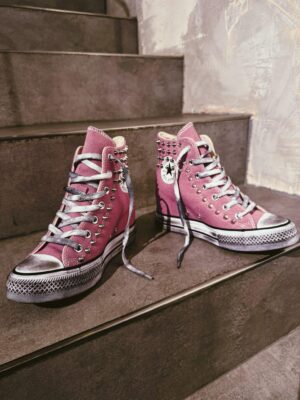 CONVERSE Platform WEDGE Cliffside Rose BORCHIE - immagine 3