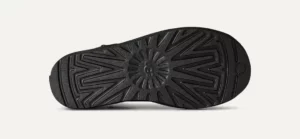 UGG CLASSIC ULTRA MINI Black Leather - immagine 6