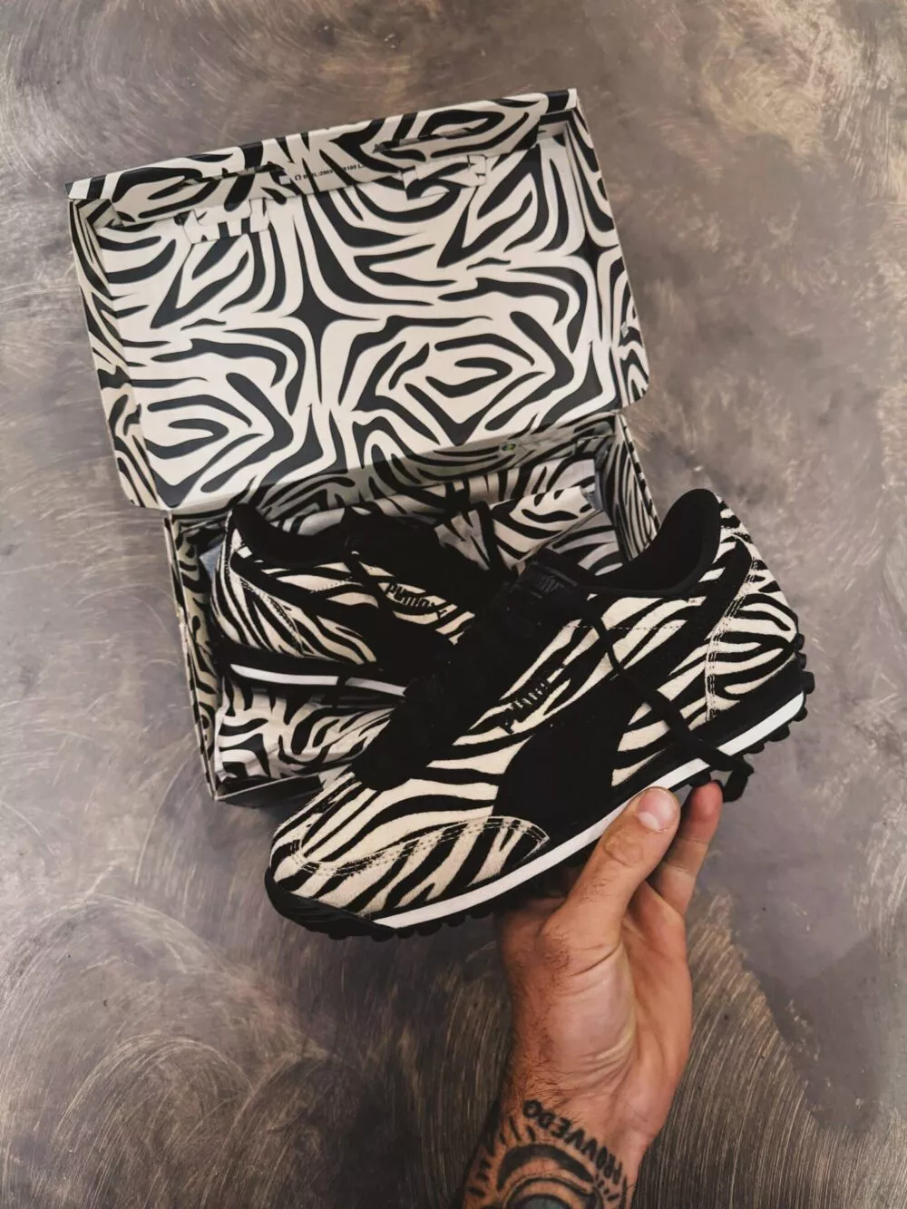 PUMA EASY RIDER Zebra Cavallino Animalier - foto 3