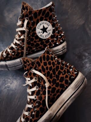CONVERSE Platform High Leopard Couture - immagine 3