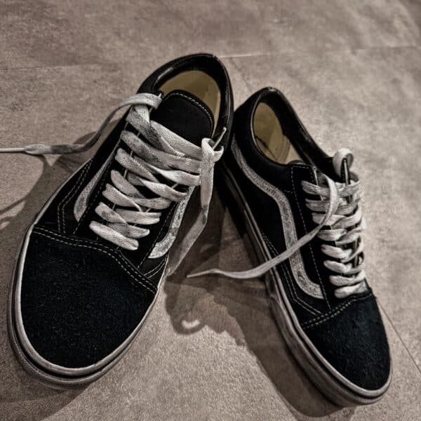 VANS OLD SKOOL Black Distressed