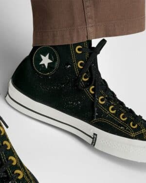 CONVERSE Chuck 70 GORE-TEX Waterproof  Black/Sunny Angle/Black - immagine 7