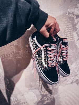 VANS OLD SKOOL Black – Pink Riot - immagine 2