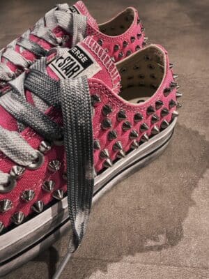 CONVERSE Platform Low SPIKEY PINK - immagine 8