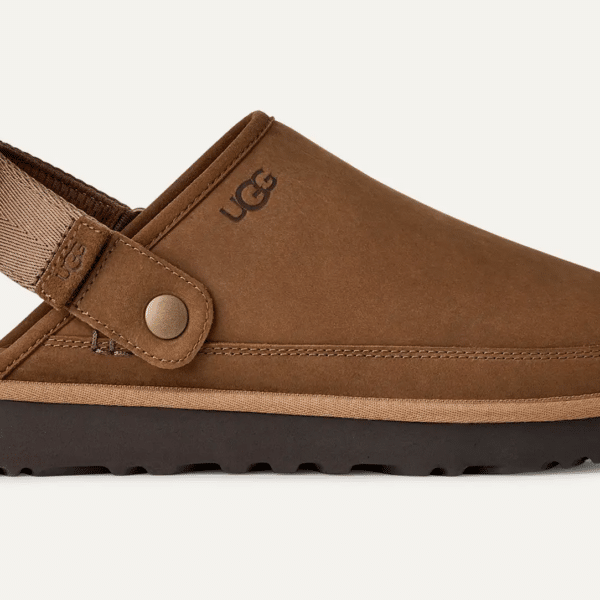 UGG Sabot Uomo Goldencoast II Nubuck Dark Chestnut
