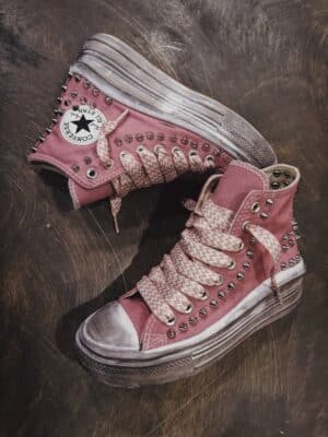 CONVERSE Platform High MOVE Rose Spike