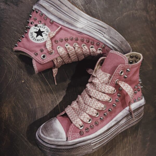 CONVERSE Platform High MOVE Rose Spike
