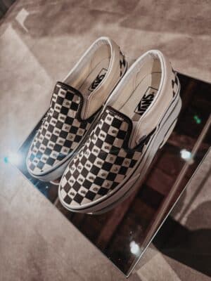 VANS SLIP ON Rhinestones Demitasse