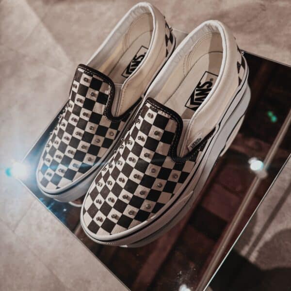 VANS SLIP ON Rhinestones Demitasse