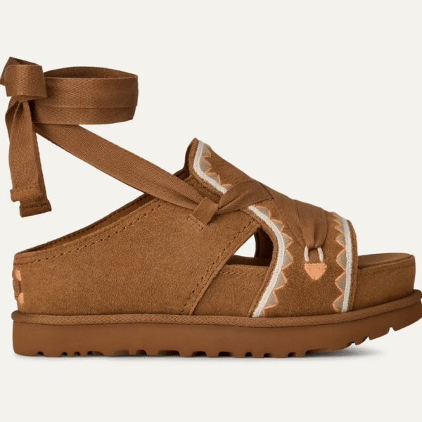 UGG Sandali Donna Goldenstar Hi Artistitch Chestnut