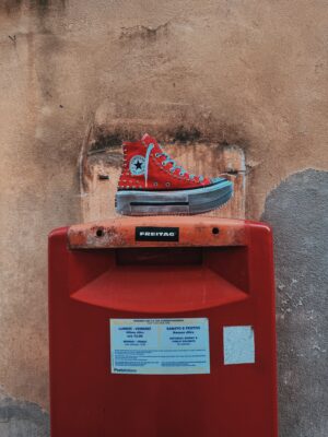 CONVERSE DOUBLE STACK HIGH LTD Spicy Red SAMPLE SALE - immagine 4