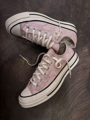 CONVERSE Chuck 70 Low shy flamingo egret black - immagine 4