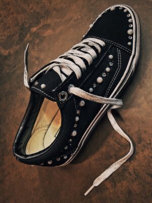 VANS OLD SKOOL PLATFORM Black PEARLIZED - immagine 4