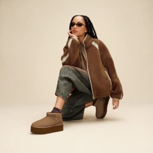UGG ULTRA MINI PLATFORM Light Bronze - immagine 8